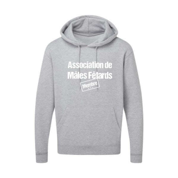 Association de Mâles Fêtards Blanc SG - Hooded Sweatshirt Sweat capuche