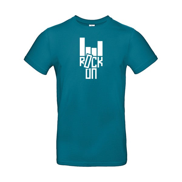 Rock On ! B&C- T-shirt E190|Diva Blue||2XL