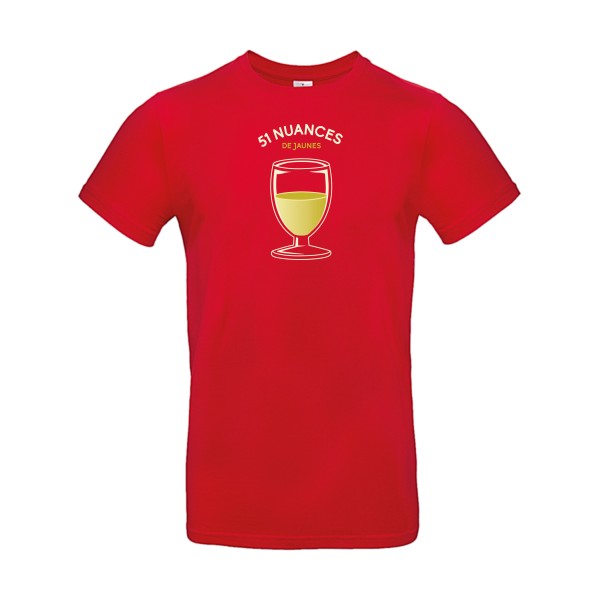51 nuances de jaunes  - t-shirt original Red