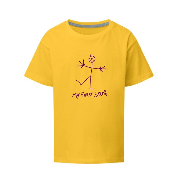 First Selfie Flex Violet SG - Kids T-shirt enfant sunflower Taille 140 (9-10/XL)