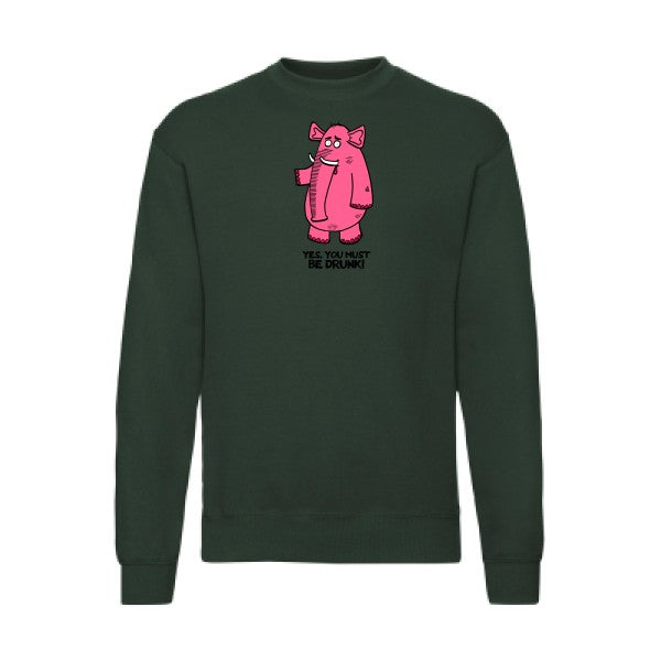 Pink elephant Fruit of the loom 280 g/m² Sweat shirt