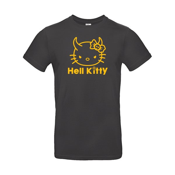 Hell KittyFlex jaune or - E190 T-shirt|Used Black||2XL