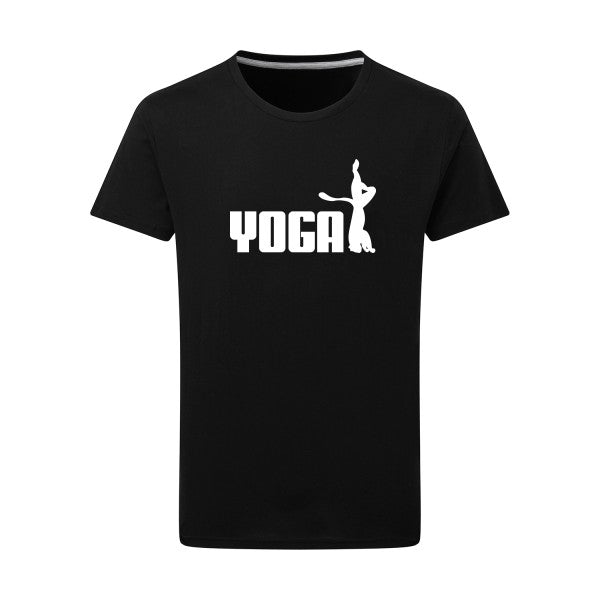 YOGA Blanc -Flex Blanc sur T-shirt SG  Dark Black  4XL