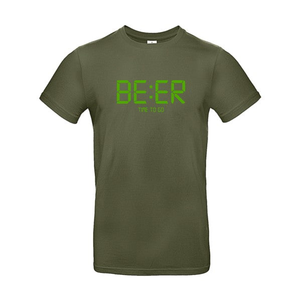 TIME TO GO Flex Vert pomme |E190 T-shirt|Urban Khaki||2XL