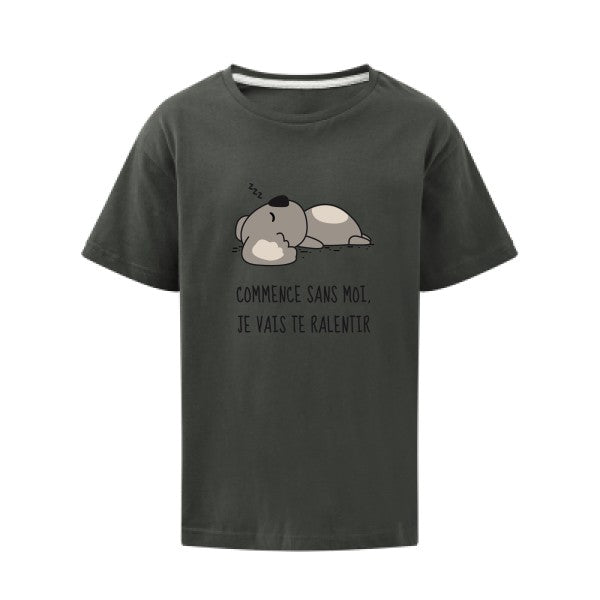 Dormir SG - Kids T-shirt enfant Charcoal Taille 152 (11-12/2XL)