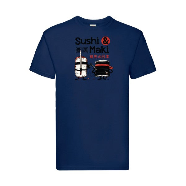 Sushi et Maki Fruit of the loom 205 g/m² T-shirt