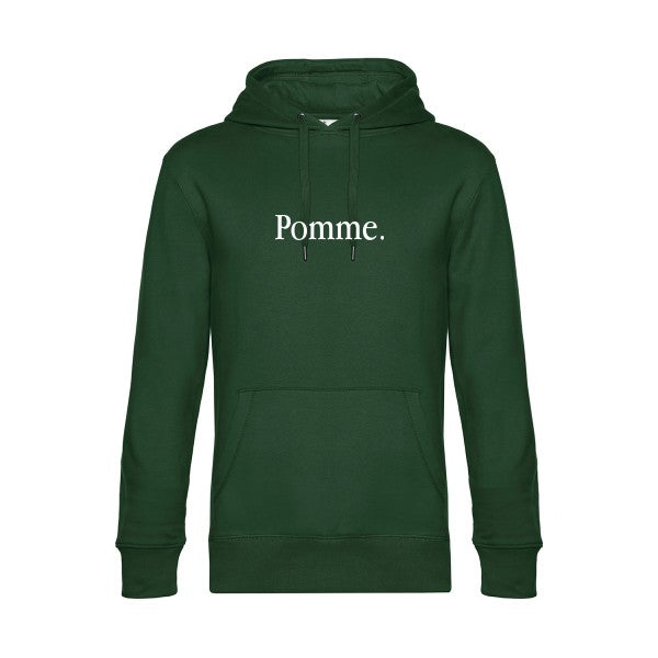 Pub-Subliminale sweat shirt original Bottle Green flex Blanc impression Face