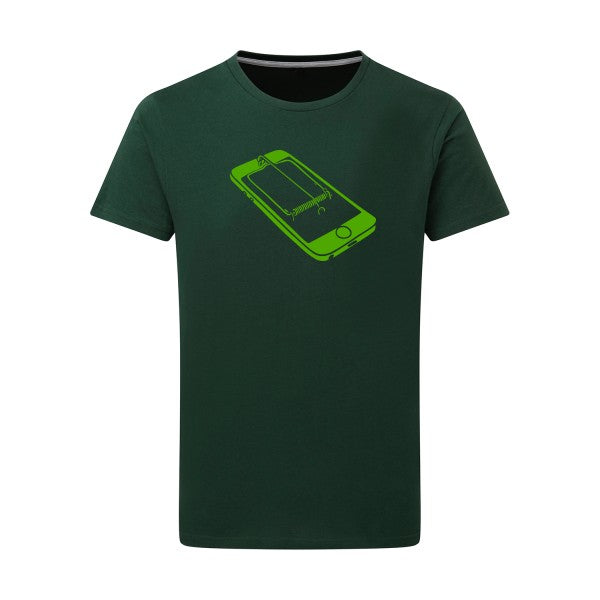 Piège - Flex Vert pomme Tshirt original Bottle Green  2XL