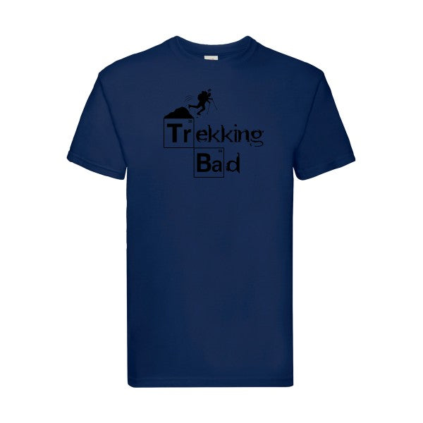 T-shirt|Trekkin  G  bad |Noir  |Fruit of the loom 205  G