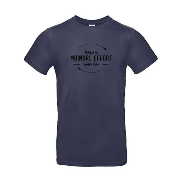 Artisan du moindre effortFlex noir - E190 T-shirt|Navy Blue||2XL