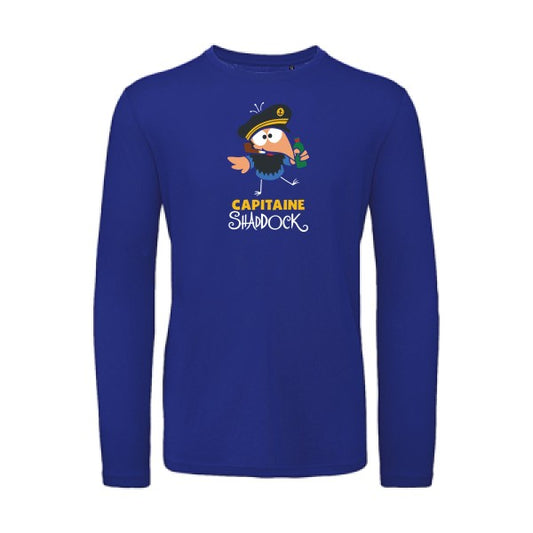 Capitaine Shaddock  | T-shirt original LSL Cobalt Blue 2XL