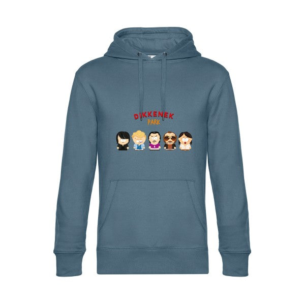 DIKKENEK-PARK- Sweat à capuche original nordic blue - RueDuTeeshirt