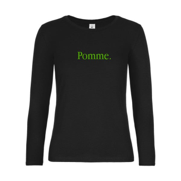 Damen-T-Shirt LSL Subliminale Werbung