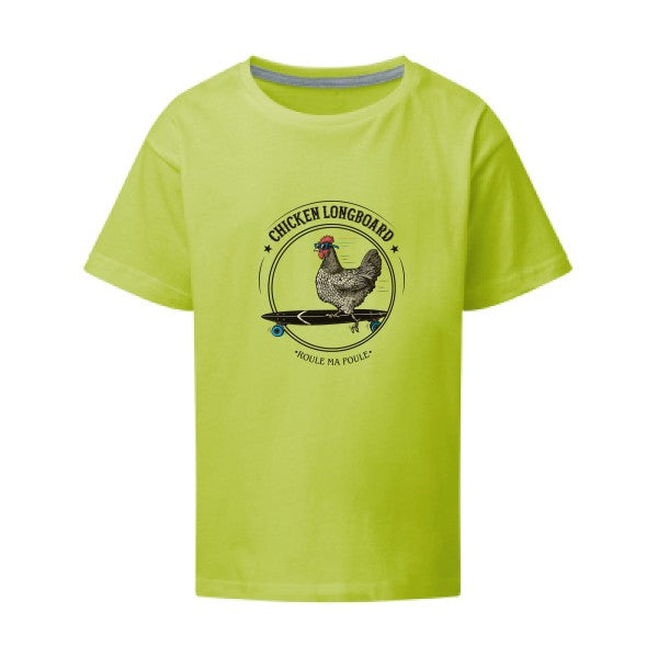 Chicken Longboard SG - Kids T-shirt enfant Lime Taille 152 (11-12/2XL)