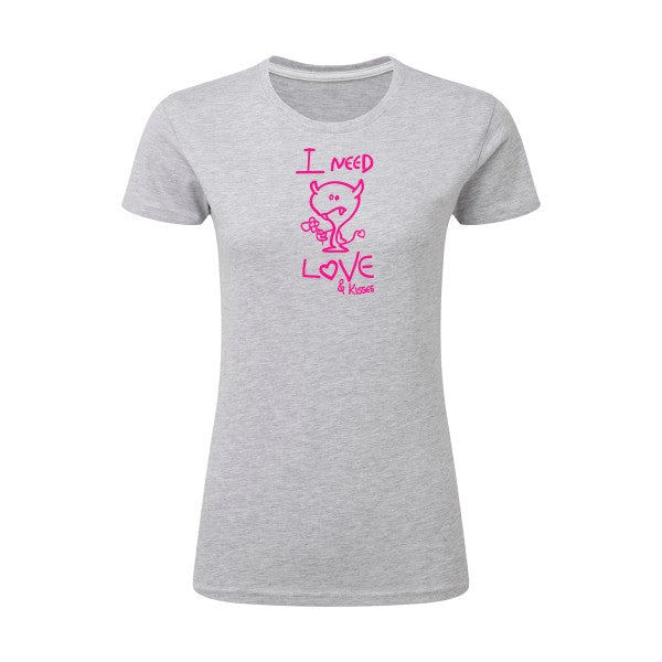 LOVER | Rose Fluo |T shirt original femme|SG