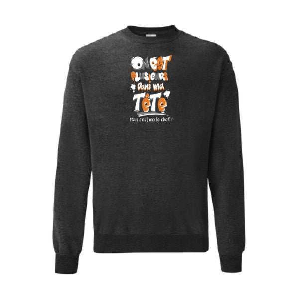 C'est moi le chef ! Fruit of the loom 280 g/m² Sweat shirt