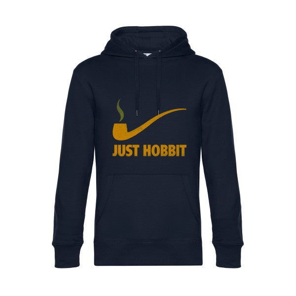Just-Hobbit- Sweat à capuche original Navy Blue - RueDuTeeshirt