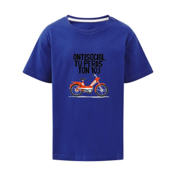 Antisocial SG - Kids T-shirt enfant Royal Blue Taille 152 (11-12/2XL)