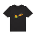 t-shirt humour enfant -Orange-mecanique-2- couleur  Black