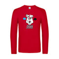 ours-bipolaires-unissez-vous-!-t-shirt-manches-longues-original-humour -Red