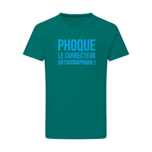 Phoque - Flex bleu clair Tshirt original Emerald Green  2XL