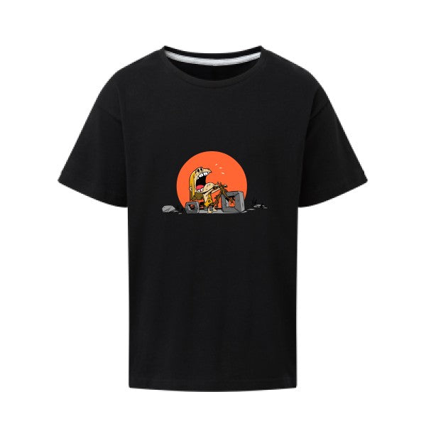 Wheel SG - Kids T-shirt enfant Dark Black Taille 152 (11-12/2XL)