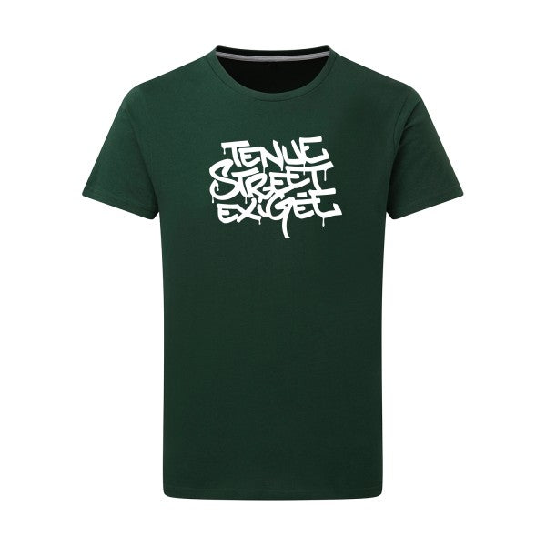 Tenue street exigée -Flex vert pomme sur T-shirt SG  Bottle Green  2XL