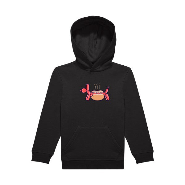 sweat capuche enfant Black HotDog