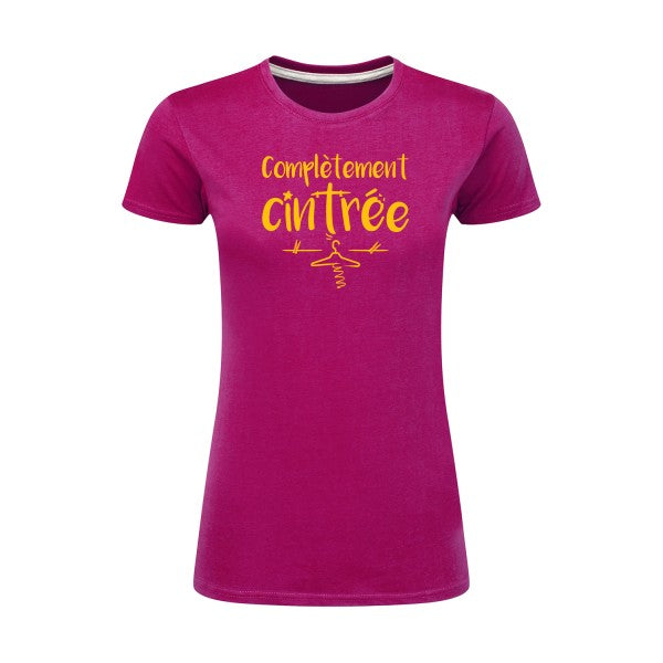 Complètement cintré  |jaune Or |T shirt original femme|SG