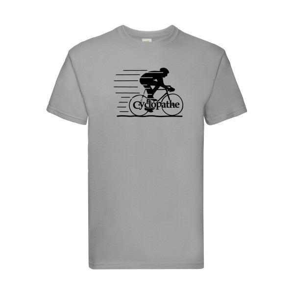 T-shirt|CYCLOPATHE ! |flex Noir| Fruit of the loom 205 g 