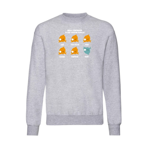 Mieux comprendre votre poisson bubulle Fruit of the loom 280 g/m² Sweat shirt