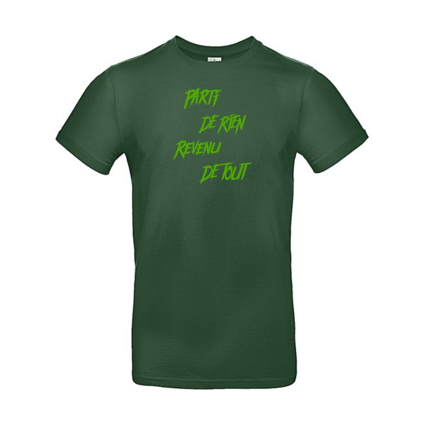 Parti de rien flex Vert pomme B&C - E190 T-shirt|Bottle Green||2XL