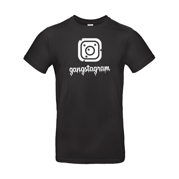 GANGSTAGRAM Blanc B&C - E190 T-shirt