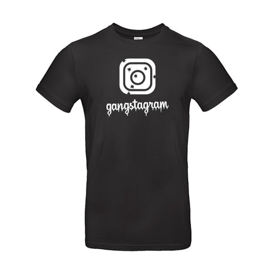 GANGSTAGRAM Blanc B&C - E190 T-shirt