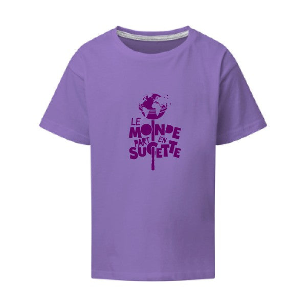 Le Monde part en Sucette Flex Violet SG - Kids T-shirt enfant Aster Purple Taille 152 (11-12/2XL)