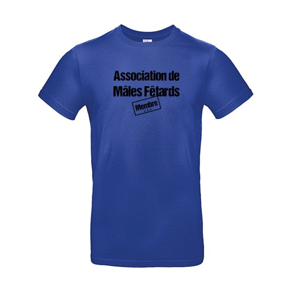 Association de Mâles Fêtards Flex noir |E190 T-shirt|Cobalt Blue||2XL