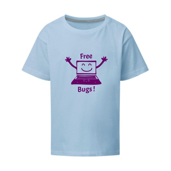 FREE BUGS ! Flex Violet SG - Kids T-shirt enfant Sky Taille 152 (11-12/2XL)