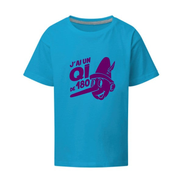 Quotient intellectuel Flex Violet SG - Kids T-shirt enfant Turquoise Taille 152 (11-12/2XL)