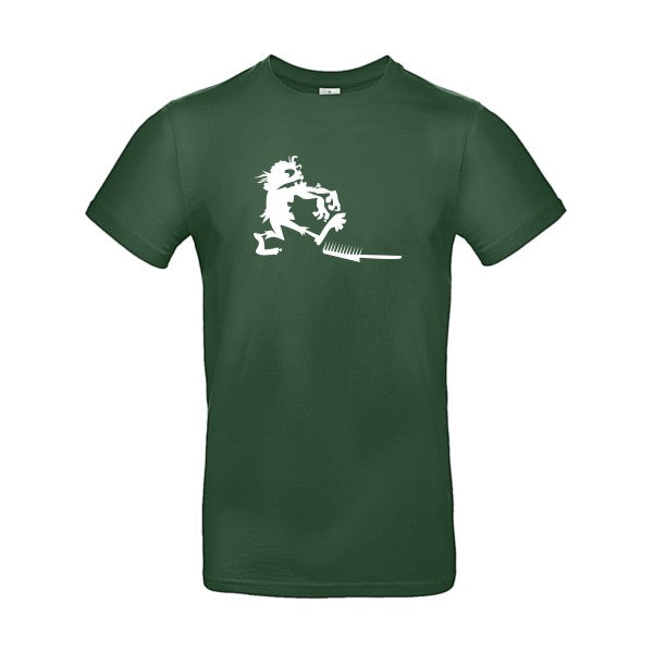 Zombie gag B&C- T-shirt E190|Bottle Green||2XL