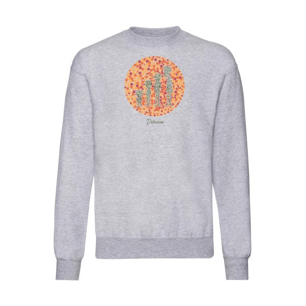 Daltonisme Fruit of the loom 280 g/m² Sweat shirt