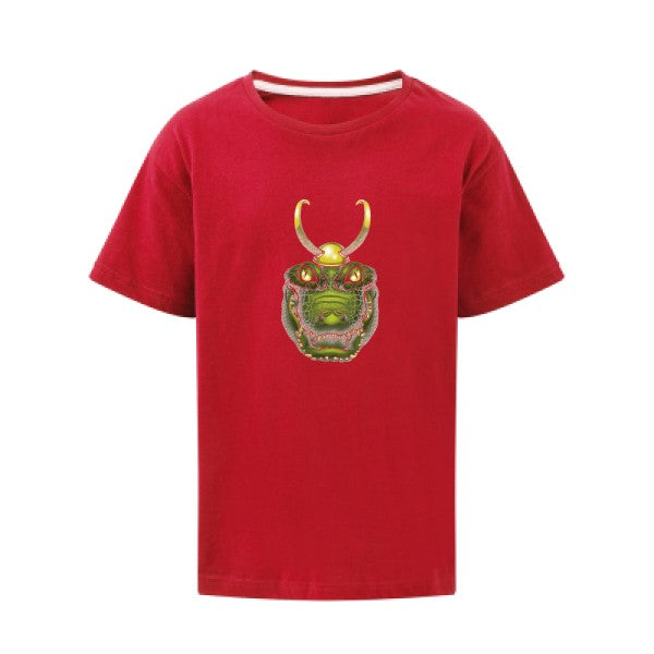 Alligator smile SG - Kids T-shirt enfant Red Taille 152 (11-12/2XL)