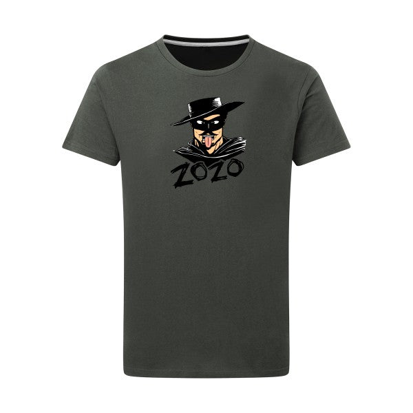  -Flex Blanc sur T-shirt SG  Charcoal  5XL