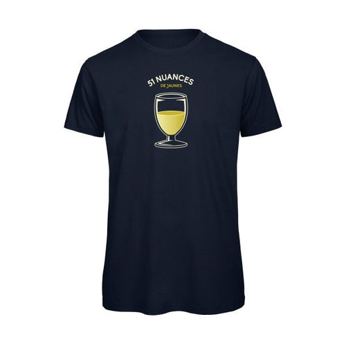 51 nuances de jaunes  - t-shirt original Navy