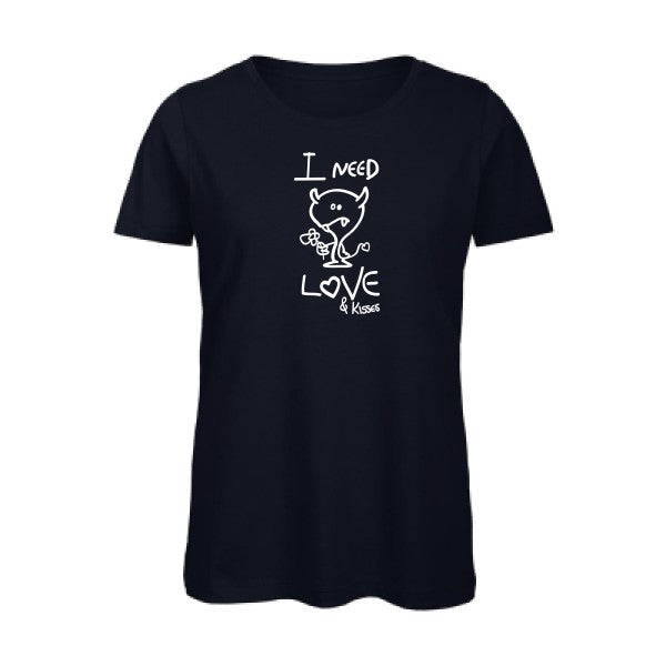 T shirt humour bio femme   femme bio|LOVER Blanc 