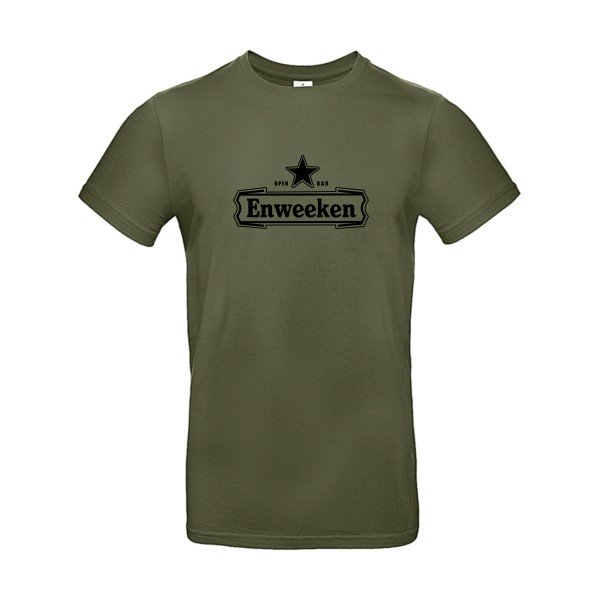 En week end ! Flex noir- T-shirt E190|Urban Khaki||2XL