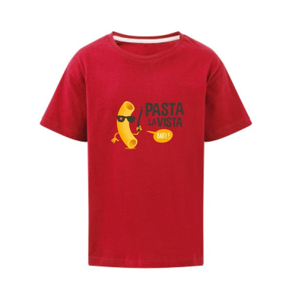 Pasta la vista SG - Kids T-shirt enfant Red Taille 152 (11-12/2XL)