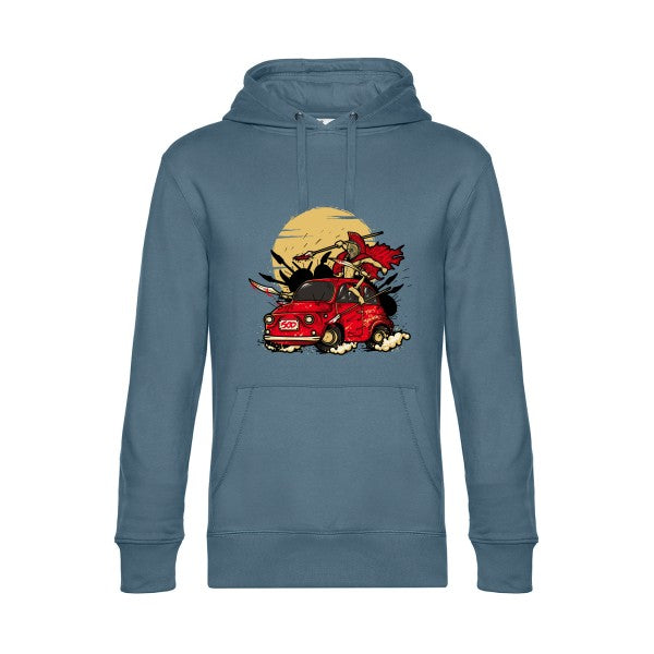 500- Sweat à capuche original nordic blue - RueDuTeeshirt