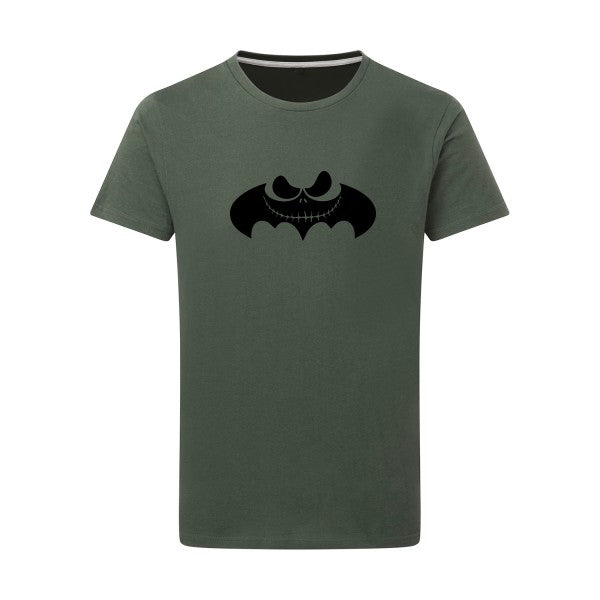 BATJACK noir -Flex noir sur T-shirt SG  Thyme  2XL