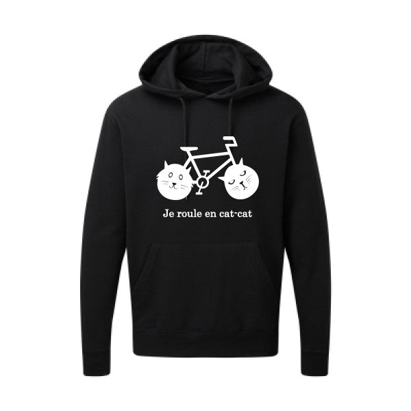 cat-cat bike Blanc SG - Hooded Sweatshirt Sweat capuche