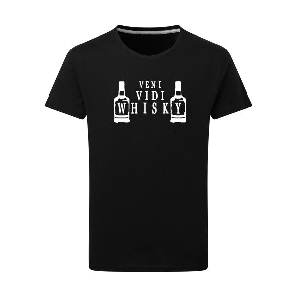 VENI VIDI WHISKY - Flex Blanc Tshirt original Dark Black  4XL